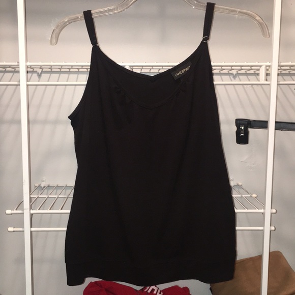 Lane Bryant Tops - Black cami with adjustable strap Lane Bryant Tops - Black cami with adjustable strap